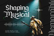 King Melody, a Blackletter Font by Say Studio (Thumbnail 2 of 10)