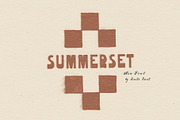 Summerset Hand Drawn Font, a Handwritten Font by Unto Dust (Thumbnail 1 of 4)