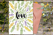 Love and leaves Cards, a Card Template by Narais (Thumbnail 3 of 3)