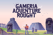 Thertole Unique Display Font, a Sans Serif Font by twinstd (Thumbnail 4 of 14)