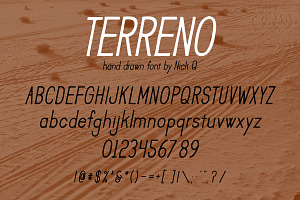 Terreno Font