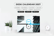 Printable Desk Calendar 2027, a Stationery Template by MstArtwork (Thumbnail 5 of 5)