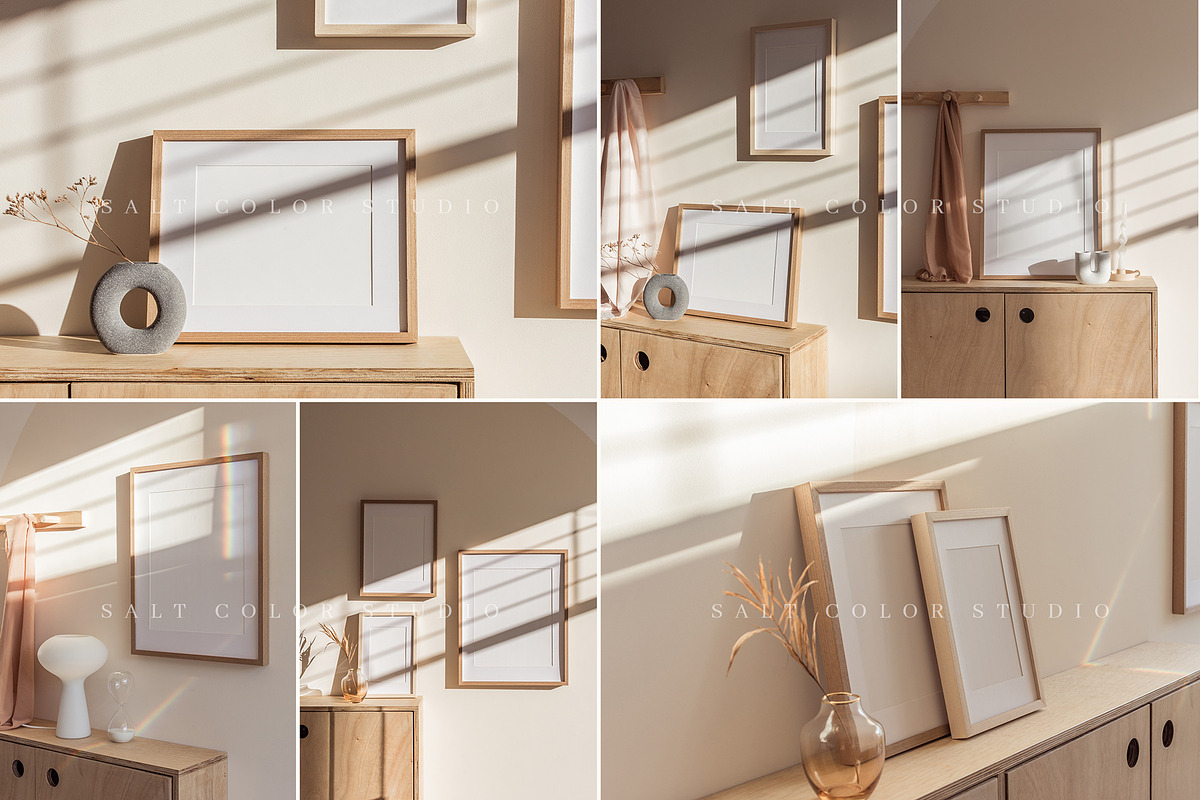 Nook Frame Mockup Bundle, a Household Mockup by Salt Color Studio (Photo 10 of 13)