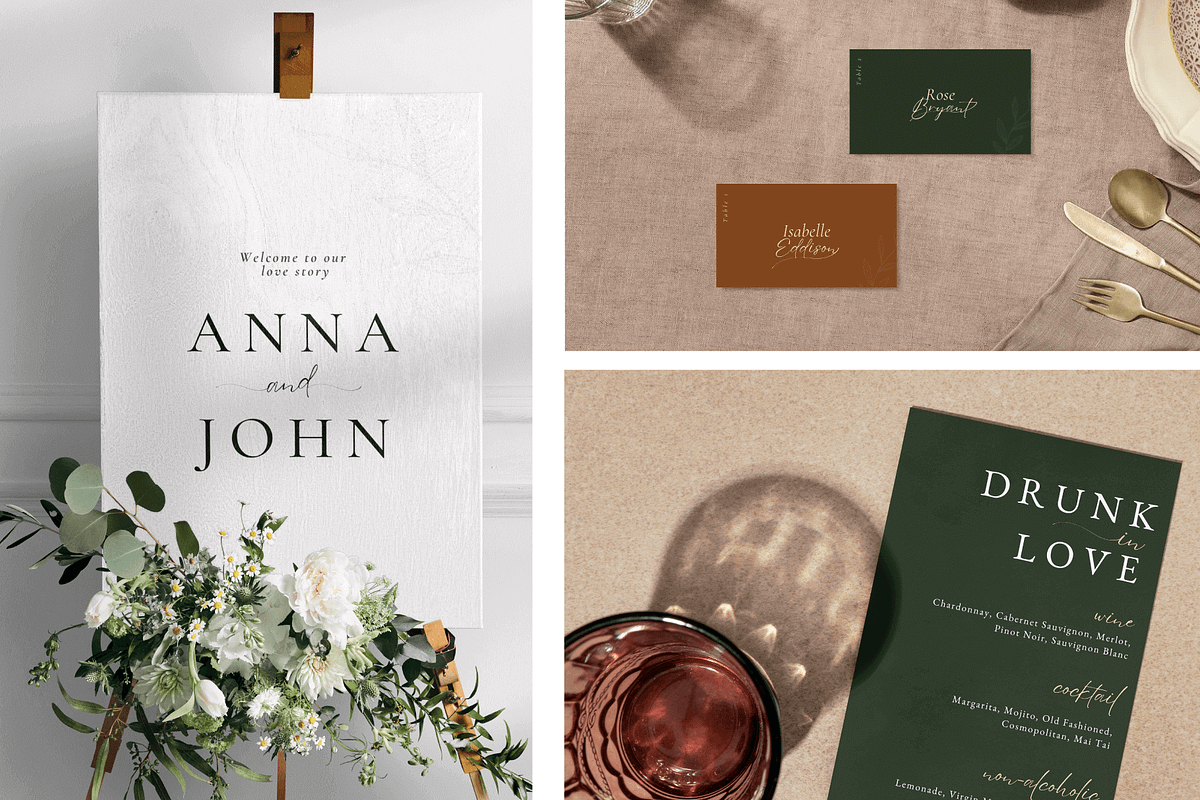 Elegant Wedding Invitation Suite, an Invitation Template by Matisse Studio (Photo 2 of 8)