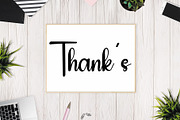 Thick, a Handwritten Font by InermediaSTUDIO (Thumbnail 7 of 7)