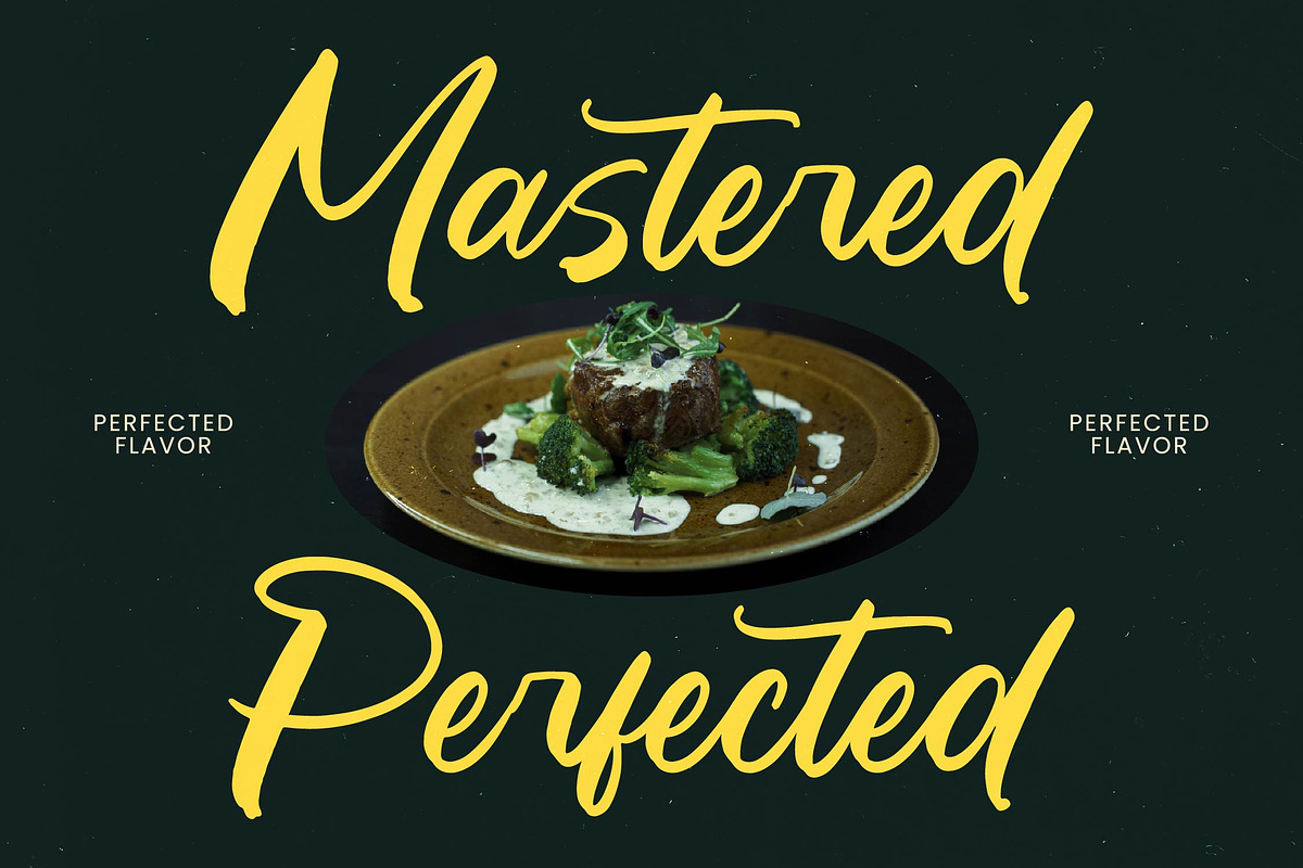 Matric Bunker Bold Brush Font, a Script Font by Letterena Studios Script (Photo 13 of 20)
