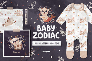 Baby Zodiac. Celestial Collection