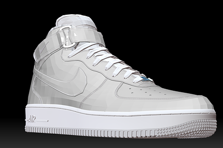 Nike air force 1 3d model free on sale