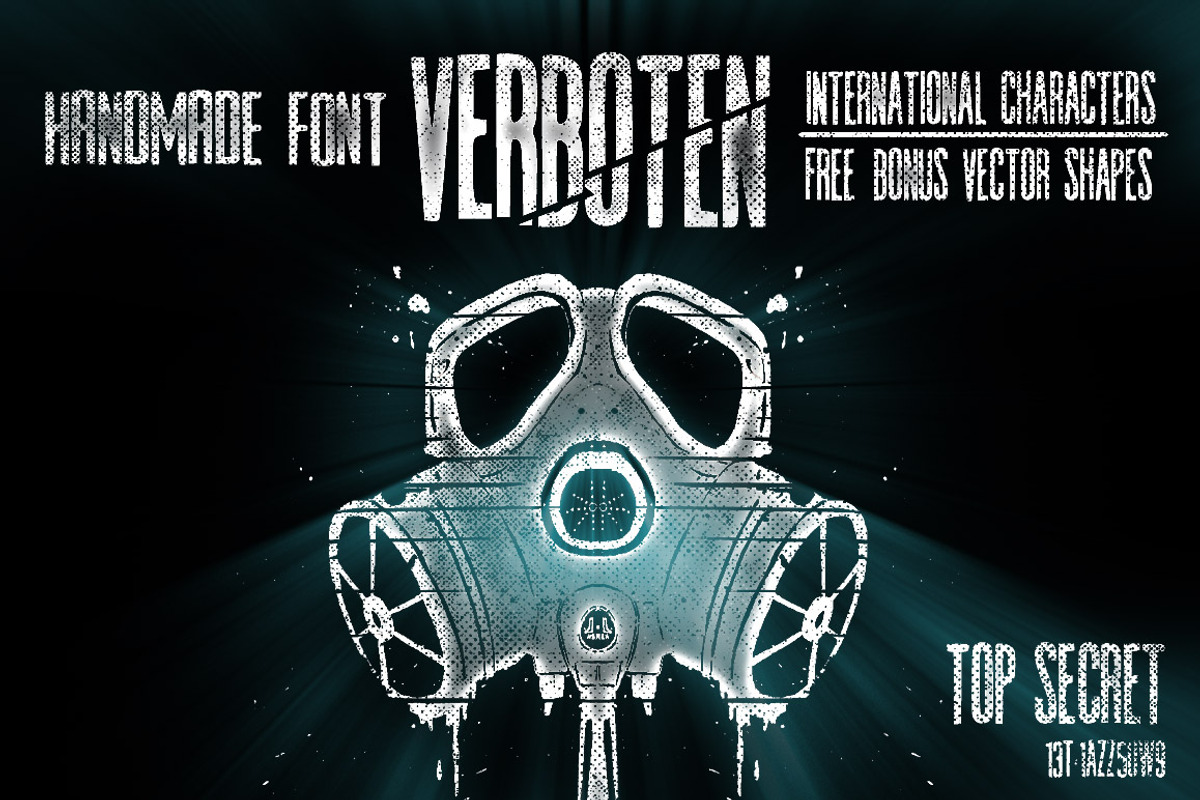 Handmade Font Verboten