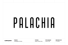 Palachia Cyrillic Font Family