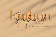 Luthon Southard | Stylish Font Duo, a Handwritten Font by Lemonthe (Thumbnail 1 of 10)