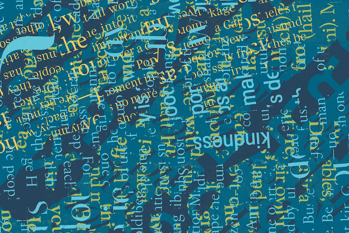 Text Collage Photoshop Brushes, a Brush Add-On by Heather Green Designs (Photo 8 of 12)