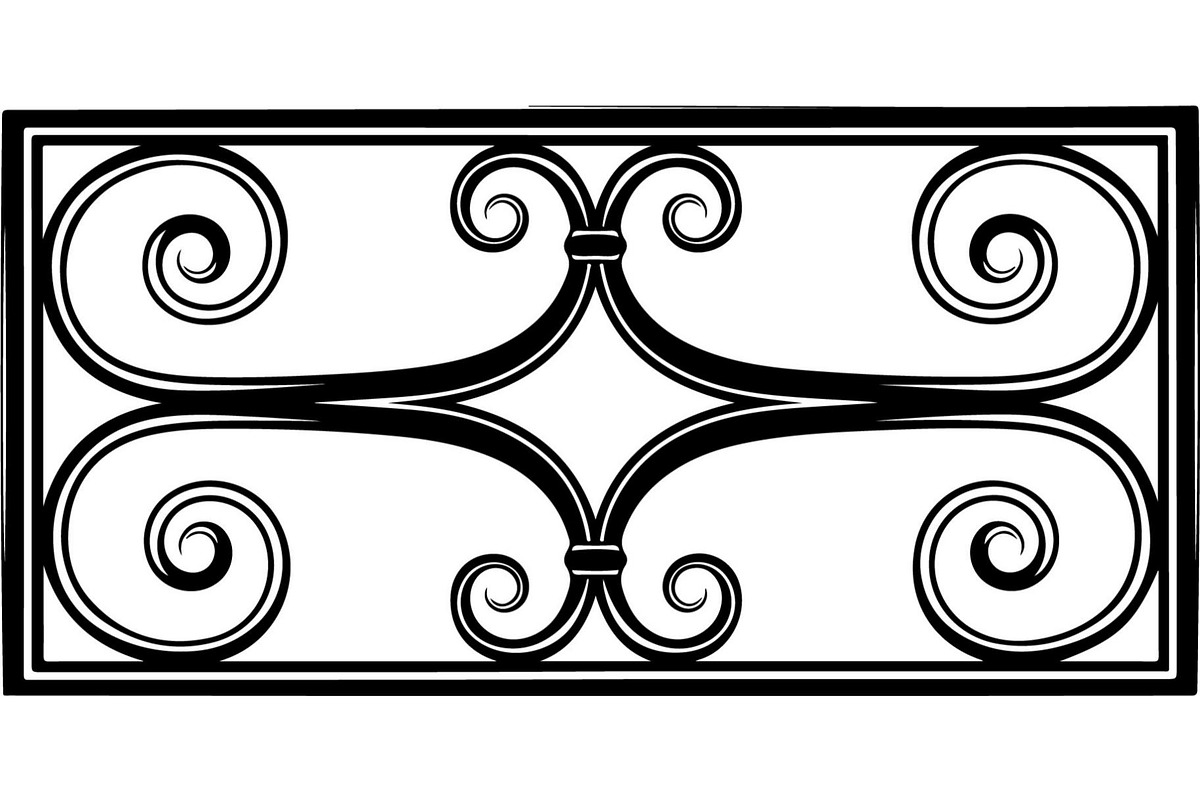 Decorative Scrollwork Panel Designs, a Decorative Illustration by Designer_Momina (Photo 11 of 20)
