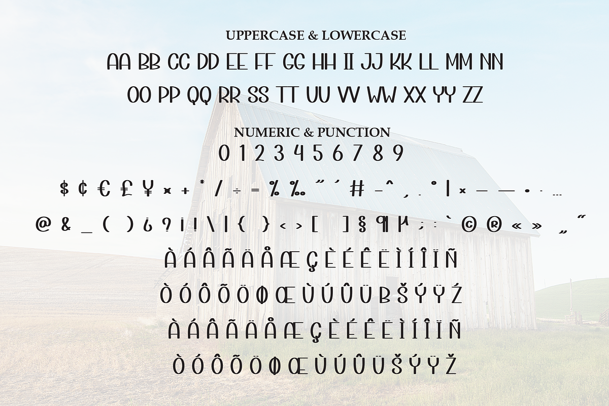 Handmade Farmhouse | Script Font, a Script Font by Scratchones (Photo 7 of 8)