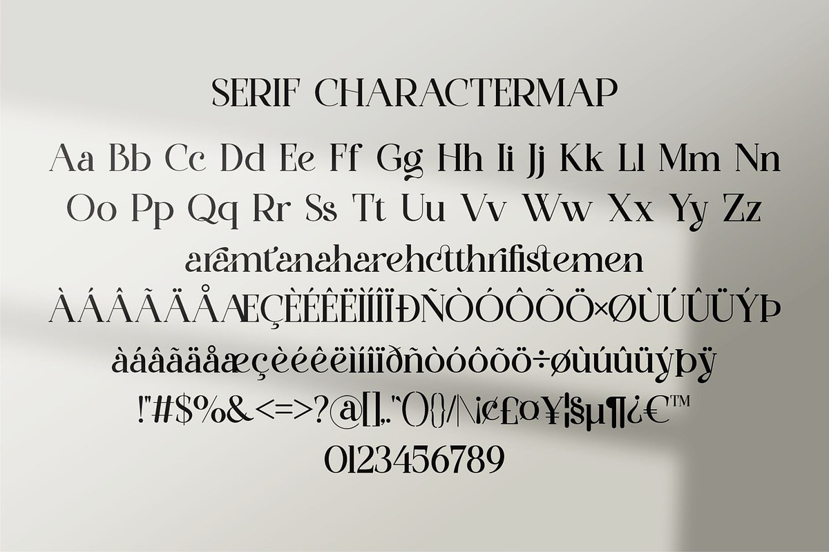 Gaston Honey - A New Font Duo, a Serif Font by Ermedia Studio (Photo 8 of 10)