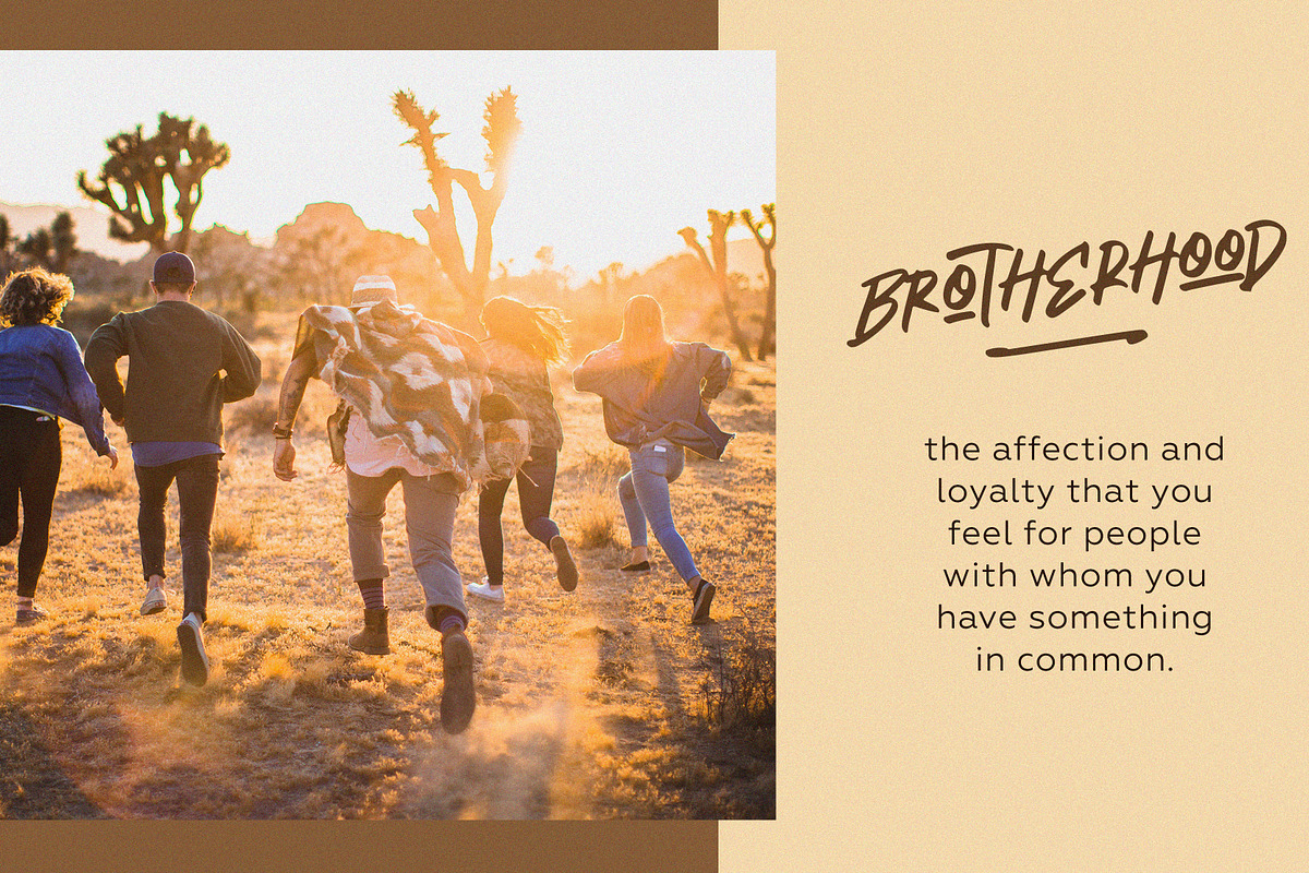 Harley - Stylish Brush, a Script Font by ARSAVISUAL (Photo 4 of 9)