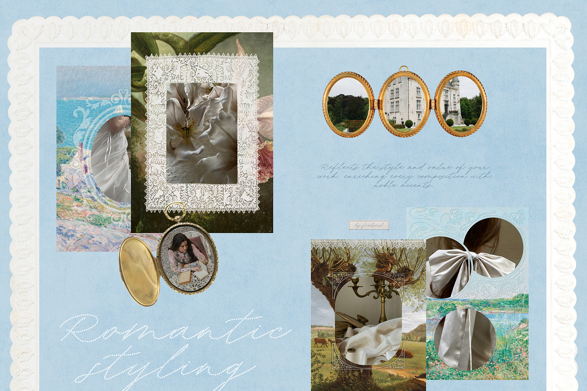 100 Muse Frames Romantic Collection, an Object Graphic by Feelsoul (Photo 3 of 9)