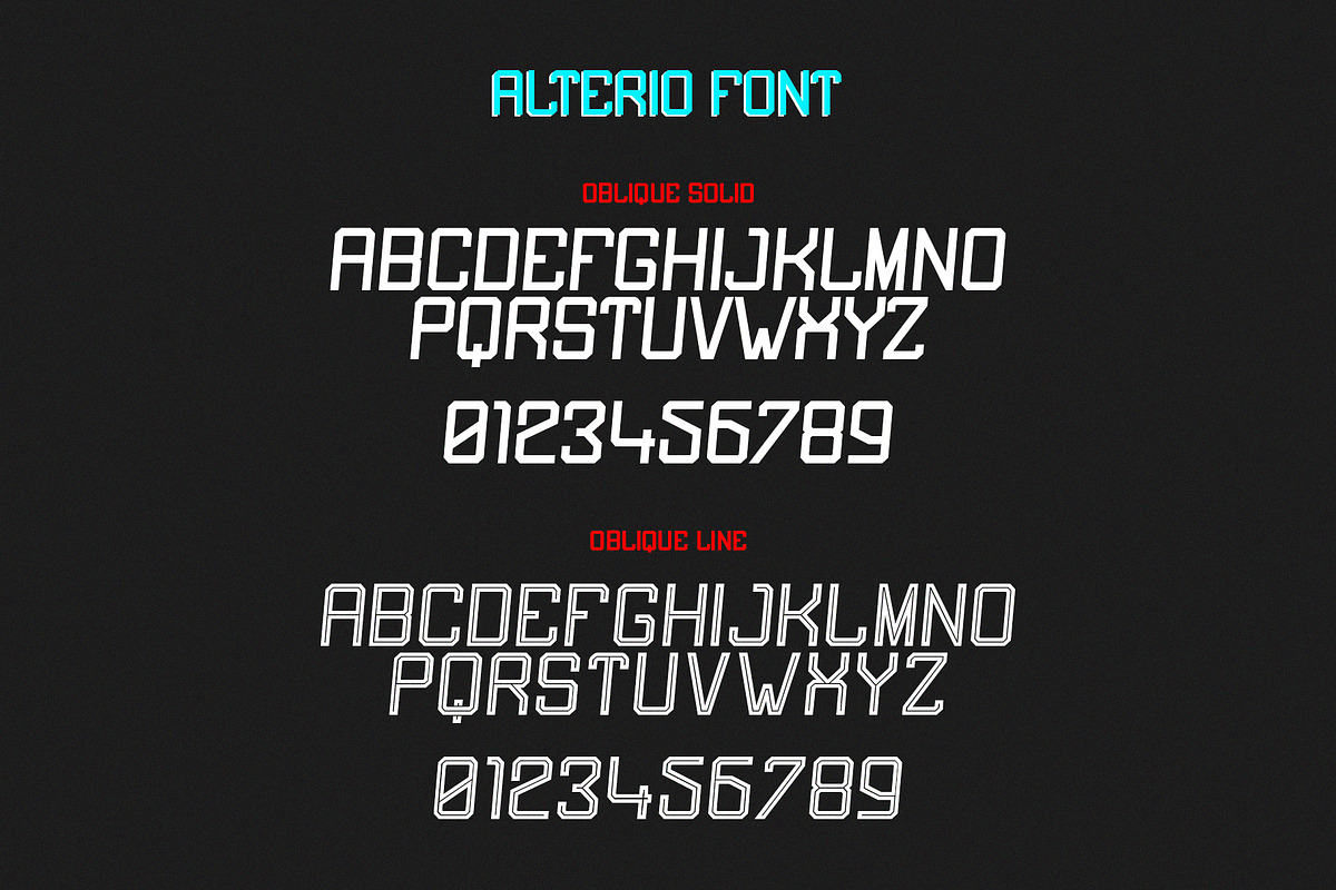 Alterio || Modern Display Font, a Symbol Font by Analogous (Photo 12 of 15)