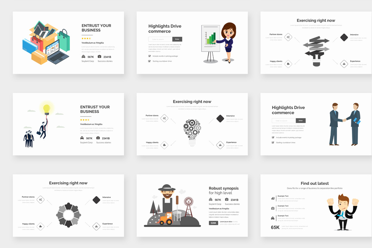Volano Minimalism Google Slide, a Presentation Template by One Percent Studio (Photo 16 of 16)