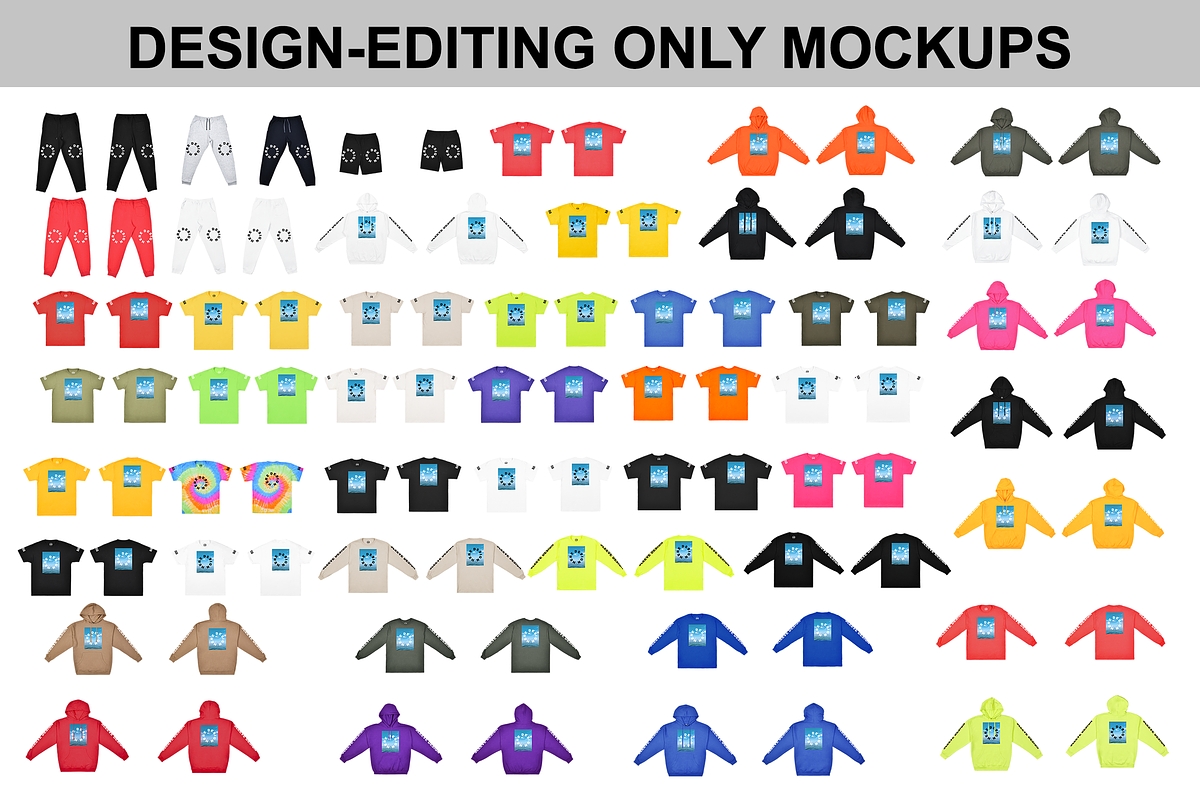 Clothing Mockup Whole Shop Bundle, a Shirt Mockup by Infinity Mockups (Photo 6 of 11)