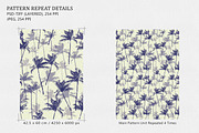 Palm Tree Seamless Pattern, a Wallpaper Graphic by Gullenda (Thumbnail 2 of 6)