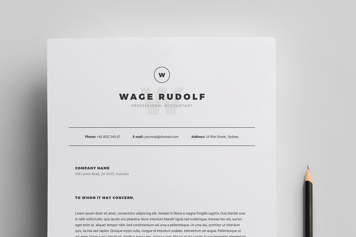 Resume / CV Template, a Resume Template by Page Craft (Photo 4 of 5)