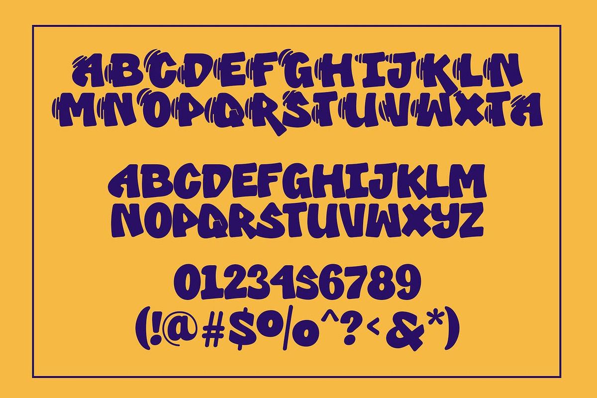 Wush - Graffiti Display Font, a Handwritten Font by Luna Shop (Photo 2 of 6)