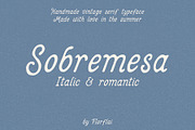 Sobremesa font, a Handwritten Font by Florflai (Thumbnail 1 of 5)