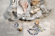 Ocean - Watercolor Nautical Set., a Texture Illustration by Kaleriia (Thumbnail 3 of 10)