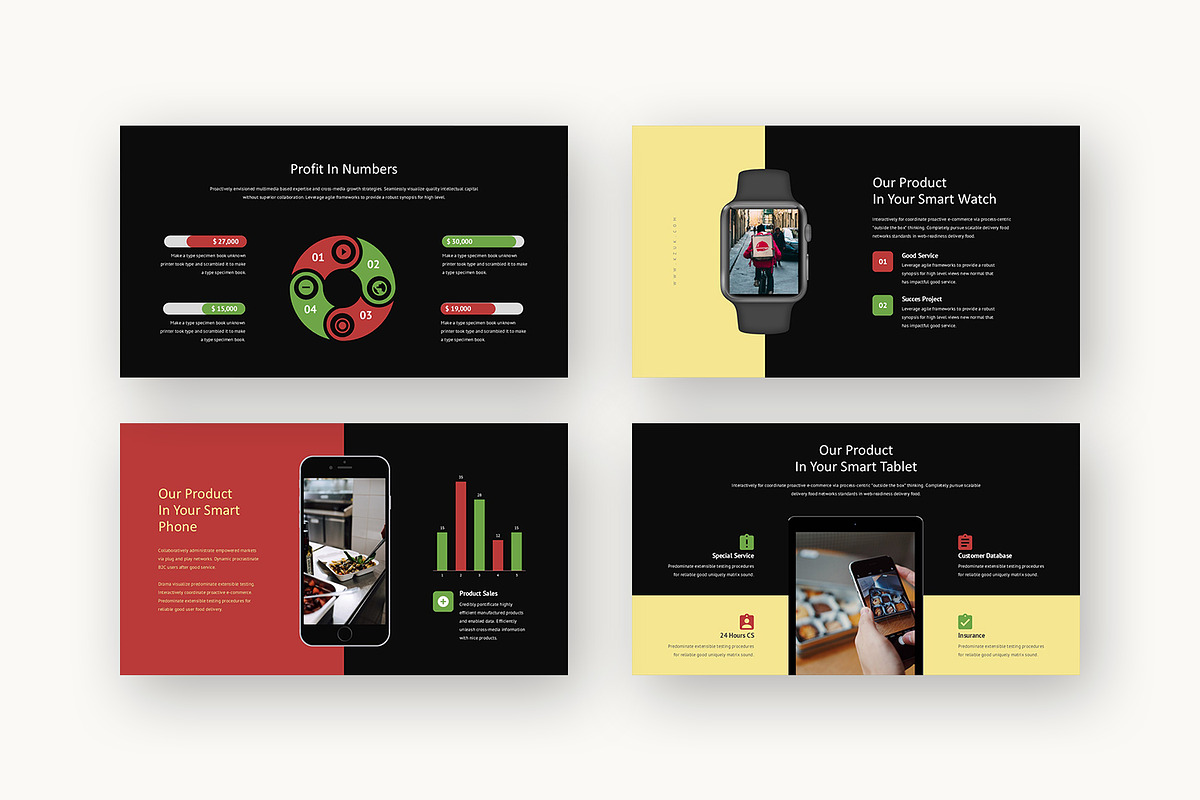 Kzuk : Food Business Powerpoint, a Presentation Template by Punkl Camp (Photo 15 of 16)