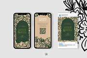 Vintage Wedding Invitation Template, an Invitation Template by lilovwishes (Thumbnail 4 of 6)