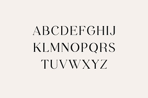 The Ambient Stream Modern Serif Font