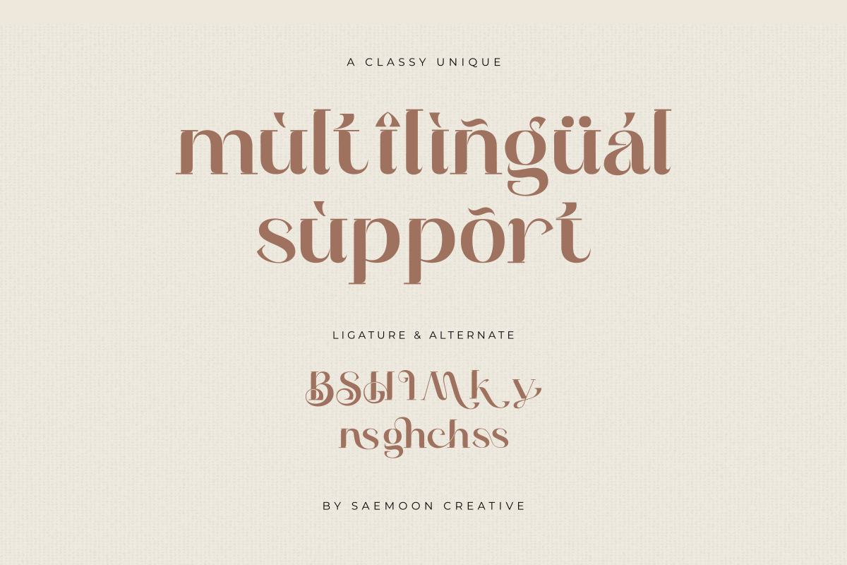 Insight Melody, a Serif Font by saemoon creative (Photo 8 of 12)