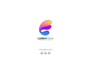 Logo C Gradient Colorful