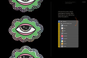 Sticker Mockup Machine Multi-Holo, a Packaging Mockup by Mocku (Thumbnail 11 of 22)