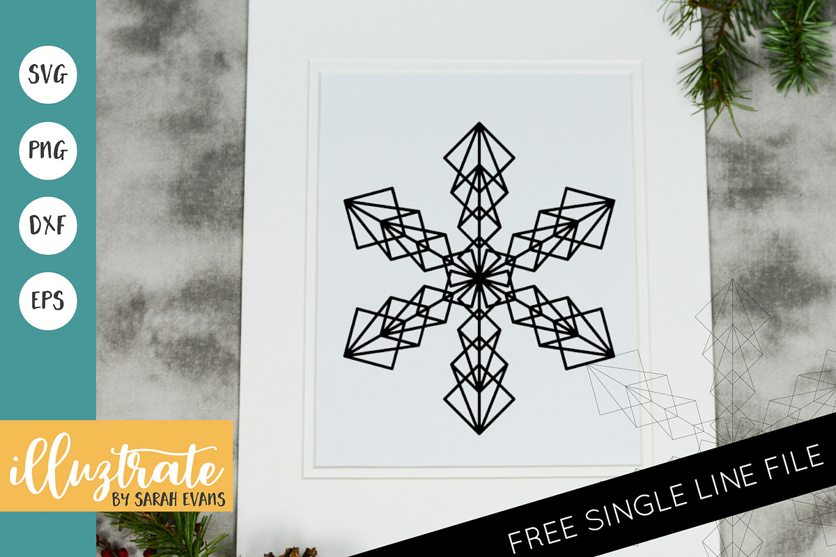 Christmas Mandala Bundle SVG Files, an Illustration by illuztrate (Photo 8 of 12)