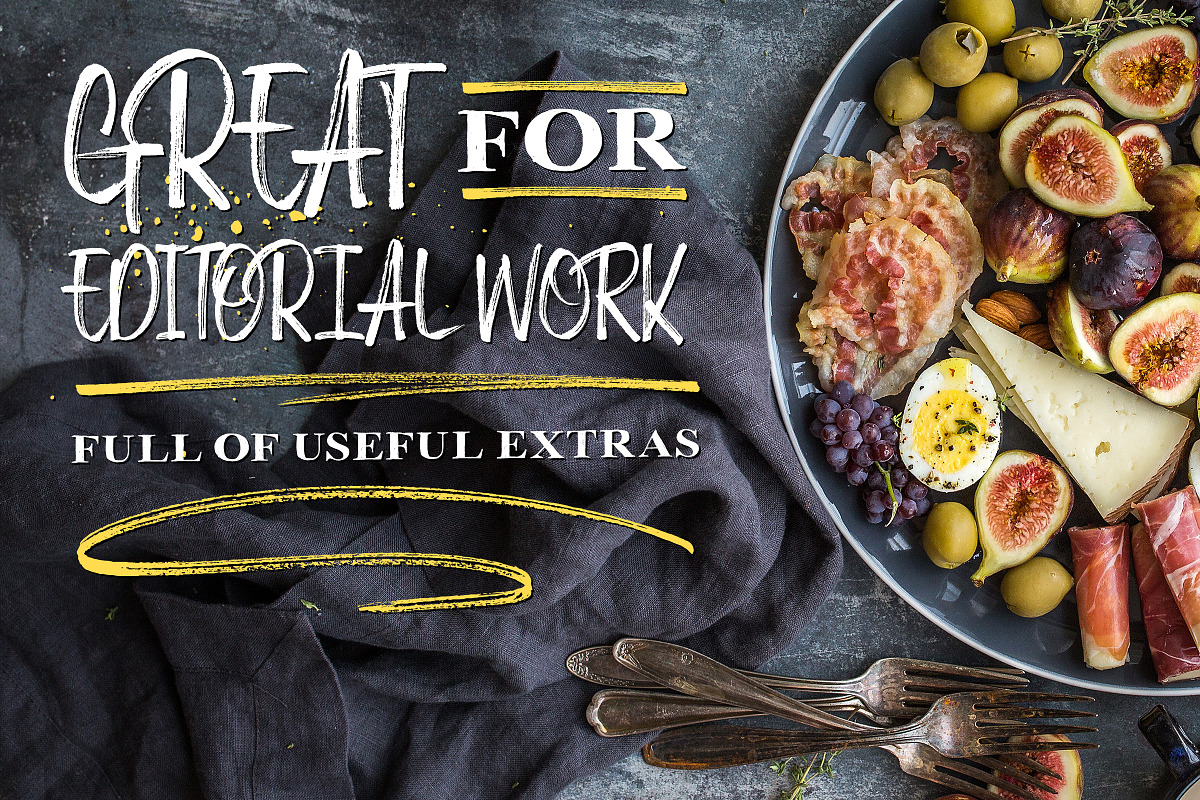 Russell Brush Script Font preview 5