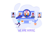 Vector Job Agency Set, a Person Illustration by Zonda (Thumbnail 11 of 13)