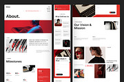 Creative Agency Website UI Figma, an UI Kit Template by peterdraw (Thumbnail 3 of 6)