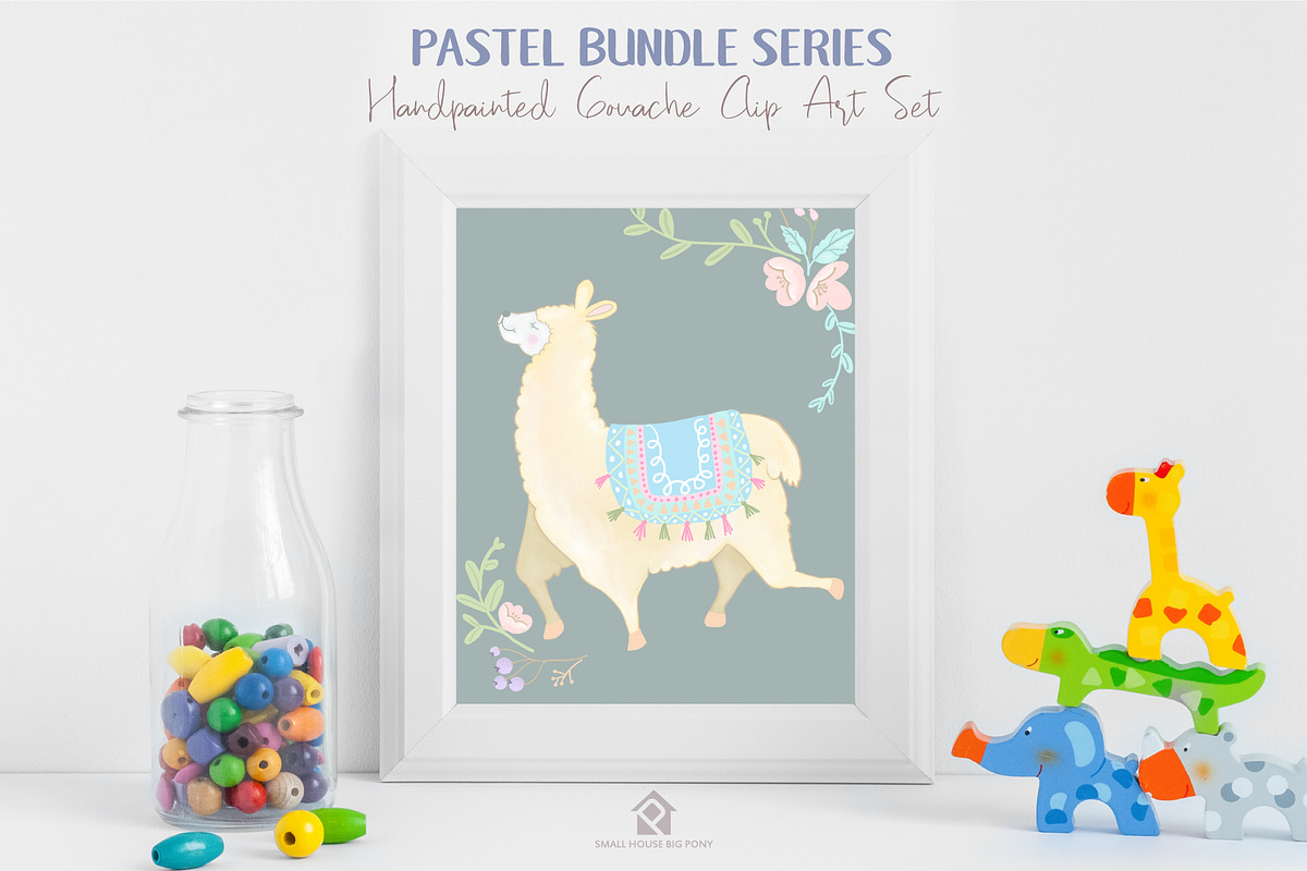 All New!! Mega Pastel Bundle Series, a Graphic by SmallHouseBigPony (Photo 17 of 18)