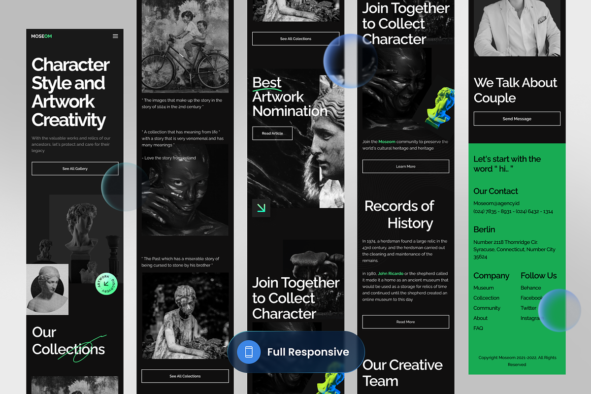 Artworks - Artworks Landing Page, a Landing Page Template by SLAB! Design (Photo 3 of 5)
