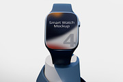 Smart Watch Mockup, a Wearable Device Mockup by Mockupnine (Thumbnail 5 of 5)