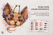 Watercolor & Ink Procreate Brushes, a Brush Add-On by BrushArchive (Thumbnail 9 of 16)