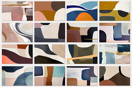 Modern abstract geometric background, a Wallpaper Graphic by DamonYang's shop