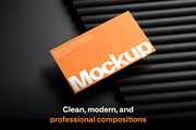 Premium Business Card Mockup Bundles, an Advertising Mockup by anamwp (Thumbnail 2 of 5)