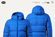 Puffer Hoodie Mockup, a Hoody Mockup by Pipello Grafik (Thumbnail 3 of 3)
