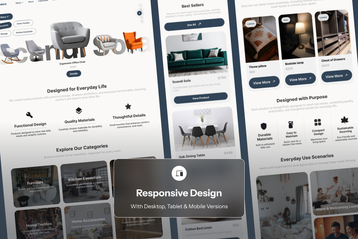 Modera Essentials Product Catalog, a Landing Page Template by twinstd (Photo 3 of 5)
