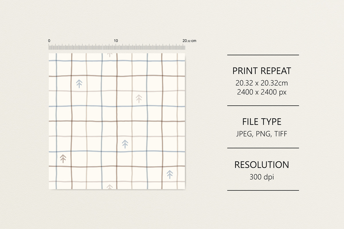 4 patterns for Christmas, a Pattern Graphic by Olena Kuznietsova (Photo 8 of 9)