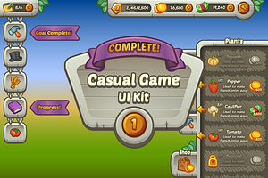 Complete Mobile Game UI Kit