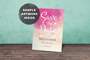 Double-sided Invitation Mockup #2, a Print Template by Hype Your Prints (Thumbnail 3 of 3)